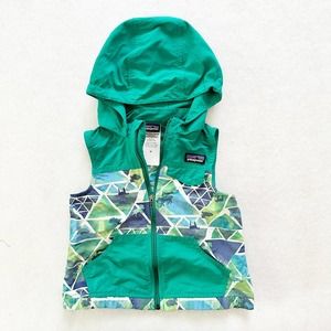 Patagonia Wildlife Traingles Hooded Vest